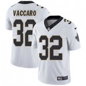New Orleans Saints #32 Kenny Vaccaro White Vapor Untouchable Limited Player NFL Jersey
