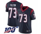Houston Texans #73 Zach Fulton Navy Blue Team Color Vapor Untouchable Limited Player 100th Season Football Jersey