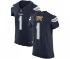 Los Angeles Chargers #1 Ty Long Navy Blue Team Color Vapor Untouchable Elite Player Football Jersey