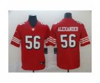 San Francisco 49ers #56 Kwon Alexander Limited Red Rush Vapor Untouchable Football Jerseys
