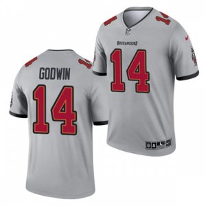 Tampa Bay Buccaneers #14 Chris Godwin Nike Gray 2021 Inverted Legend Jersey