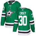 Dallas Stars #30 Jon Casey Premier Green Home NHL Jersey