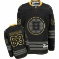 Boston Bruins #63 Brad Marchand Premier Black Ice NHL Jersey