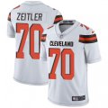 Cleveland Browns #70 Kevin Zeitler White Vapor Untouchable Limited Player NFL Jersey