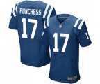 Indianapolis Colts #17 Devin Funchess Elite Royal Blue Team Color Football Jerseys