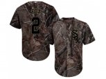 Chicago White Sox #2 Nellie Fox Camo Realtree Collection Cool Base Stitched MLB Jersey