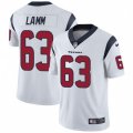 Houston Texans #63 Kendall Lamm White Vapor Untouchable Limited Player NFL Jersey