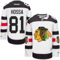 Chicago Blackhawks #81 Marian Hossa Premier White 2016 Stadium Series NHL Jersey