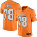 Miami Dolphins #78 Laremy Tunsil Limited Orange Rush Vapor Untouchable NFL Jersey