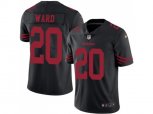 San Francisco 49ers #20 Jimmie Ward Black Stitched NFL Limited Rush Jersey