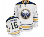 Reebok Buffalo Sabres #16 Pat Lafontaine Authentic White Away NHL Jersey