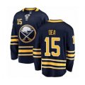 Buffalo Sabres #15 Jean-Sebastien Dea Fanatics Branded Navy Blue Home Breakaway Hockey Jersey