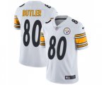 Pittsburgh Steelers #80 Jack Butler White Vapor Untouchable Limited Player Football Jersey