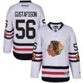 Chicago Blackhawks #56 Erik Gustafsson Premier White 2017 Winter Classic NHL Jersey