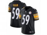 Pittsburgh Steelers #59 Jack Ham Vapor Untouchable Limited Black Team Color NFL Jersey