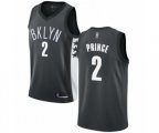 Brooklyn Nets #2 Taurean Prince Swingman Gray Basketball Jersey Statement Edition