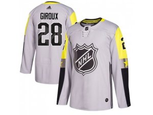 Adidas Philadelphia Flyers #28 Claude Giroux Gray 2018 All-Star Metro Division Authentic Stitched NHL Jersey