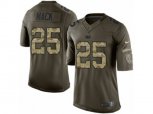 Indianapolis Colts #25 Marlon Mack Limited Green Salute to Service NFL Jersey