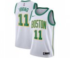 Boston Celtics #11 Kyrie Irving Swingman White Basketball Jersey - City Edition