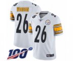 Pittsburgh Steelers #26 Rod Woodson White Vapor Untouchable Limited Player 100th Season Football Jersey