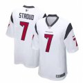 Houston Texans #7 C.J. Stroud Nike White 2023 NFL Draft First Round Pick Limited Jersey