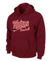 Minnesota Twins Pullover Hoodie red
