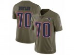 New England Patriots #70 Adam Butler Limited Olive 2017 Salute to Service NFL Jersey
