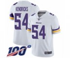 Minnesota Vikings #54 Eric Kendricks White Vapor Untouchable Limited Player 100th Season Football Jersey