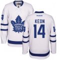 Toronto Maple Leafs #14 Dave Keon Authentic White Away NHL Jersey