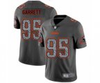 Cleveland Browns #95 Myles Garrett Limited Gray Static Fashion Football Jersey