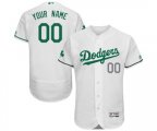 Los Angeles Dodgers Customized White Celtic Flexbase Authentic Collection Baseball Jersey