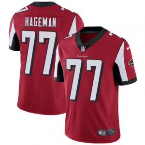 Atlanta Falcons #77 Ra\'Shede Hageman Red Team Color Vapor Untouchable Limited Player NFL Jersey