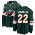 Minnesota Wild #22 Nino Niederreiter Authentic Green Home Fanatics Branded Breakaway NHL Jersey