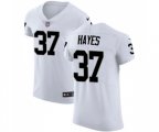 Oakland Raiders #37 Lester Hayes White Vapor Untouchable Elite Player Football Jersey
