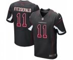 Arizona Cardinals #11 Larry Fitzgerald Elite Black Alternate Drift Fashion Football Jersey