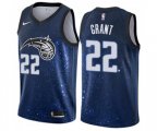 Orlando Magic #22 Jerian Grant Swingman Blue NBA Jersey - City Edition