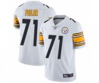 Pittsburgh Steelers #71 Matt Feiler White Vapor Untouchable Limited Player Football Jersey
