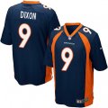 Denver Broncos #9 Riley Dixon Game Navy Blue Alternate NFL Jersey
