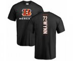 Cincinnati Bengals #72 Kerry Wynn Black Backer T-Shirt