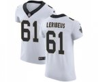 New Orleans Saints #61 Josh LeRibeus White Vapor Untouchable Elite Player Football Jersey