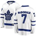 Toronto Maple Leafs #7 Lanny McDonald Fanatics Branded White Away Breakaway NHL Jersey
