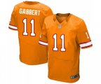 Tampa Bay Buccaneers #11 Blaine Gabbert Elite Orange Glaze Alternate Football Jersey