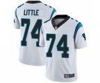 Carolina Panthers #74 Greg Little White Vapor Untouchable Limited Player Football Jersey