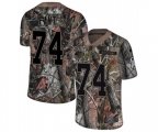 Seattle Seahawks #74 George Fant Limited Camo Rush Realtree Football Jersey