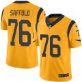 Los Angeles Rams #76 Rodger Saffold Limited Gold Rush Vapor Untouchable NFL Jersey