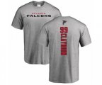 Atlanta Falcons #99 Adrian Clayborn Ash Backer T-Shirt