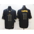 Pittsburgh Steelers #11 Chase Claypool Olive Gold Nike 2020 Salute To Service Limited Jersey