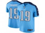 Tennessee Titans #19 Tajae Sharpe Limited Light Blue Rush Vapor Untouchable NFL Jersey