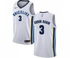 Memphis Grizzlies #3 Shareef Abdur-Rahim Authentic White Basketball Jersey - Association Edition