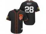 San Francisco Giants #28 Buster Posey 2017 Spring Training Cool Base Stitched MLB Jersey